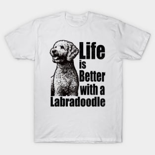Life is Better with a Labradoodle T-Shirt